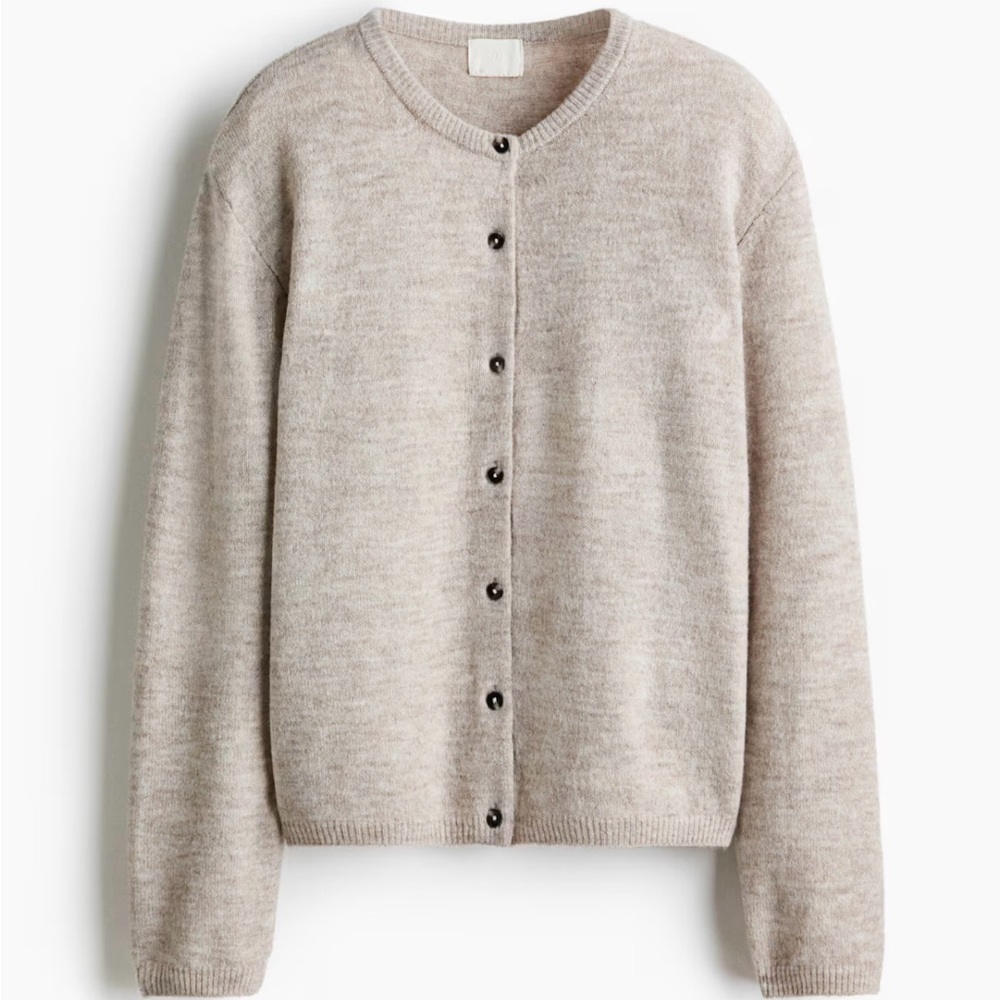 H&M Beige Cardigan